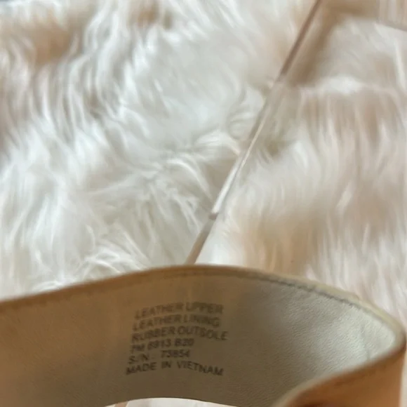 Tory Burch Everly Backless Thong Sandal in white, size 7 - Picture 6 of 6